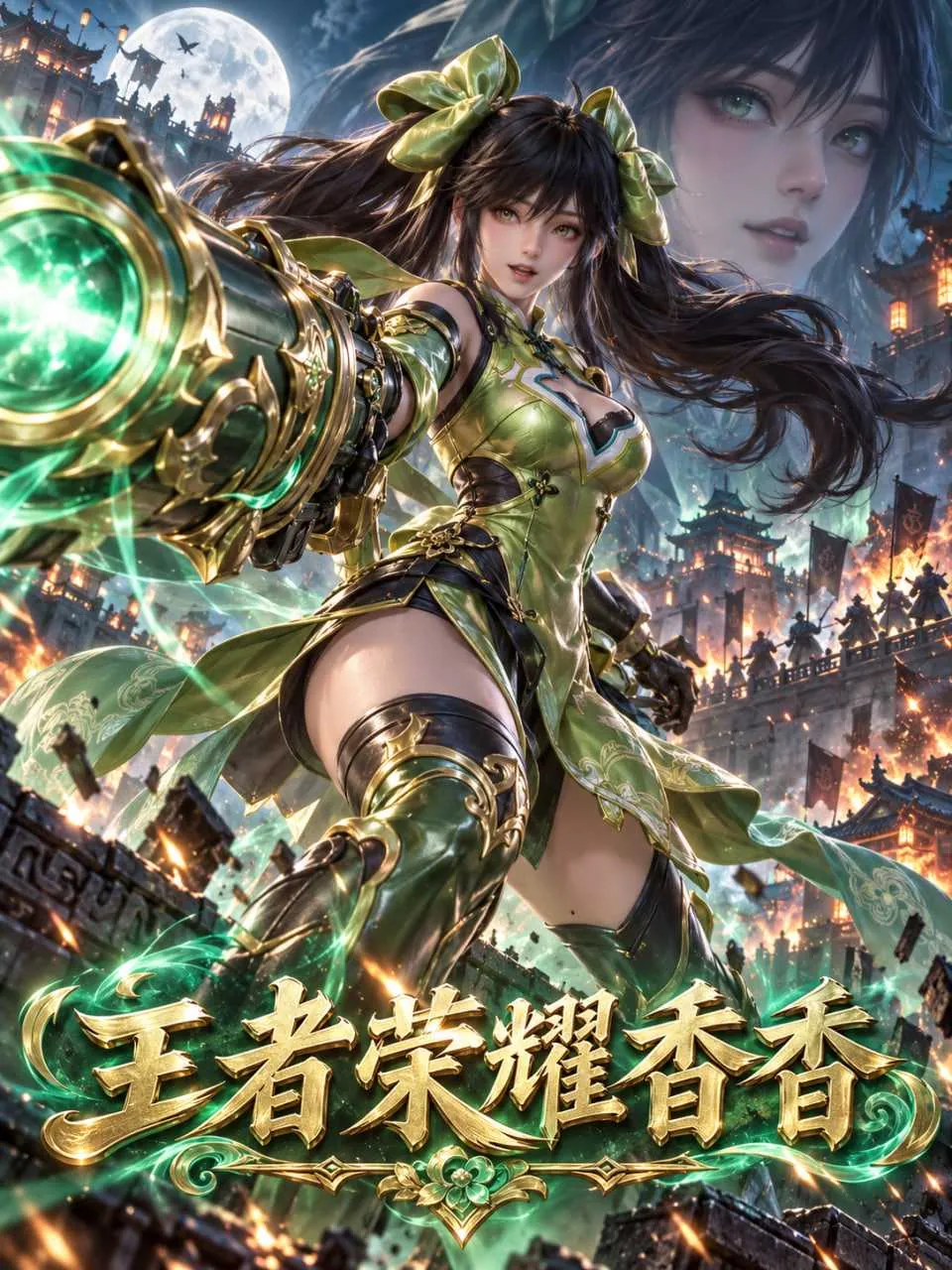 《王者荣耀香香》短剧海报